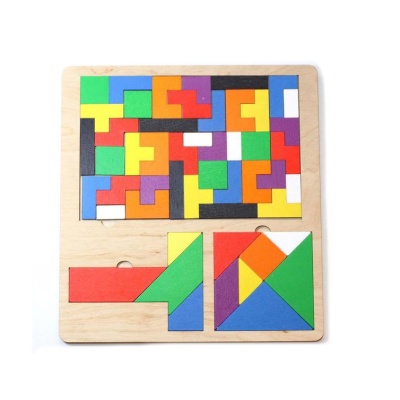 Пазл деревянный TetrisWood Танграм T Танграм Десятое королевство 00796